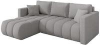 ALTDECOR Ecksofa mit Schlaffunktion L-Form Gard-L 226x146x85 - Hellgrau |...
