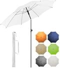 FARE Sonnenschirm Gr. L - 200 cm Durchmesser - UV-Schutz 50+ f&uuml;r Balkon Garten