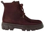 Paul Green Damen - Boots 5499-046 in rot Rauleder | Winterstiefel, Barolo,...