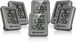 BRESSER ClimaTemp Thermo-Hygrometer 6er-Set