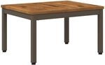 vidaXL Couchtisch Natur und Kaffee 49 x 60,5 x 36 cm Massivholz Akazie |...