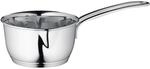 K&uuml;chenprofi 23 7000 28 10 Butterpf&auml;nnchen mit Sandwichboden, Silber |...