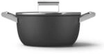 Smeg, CSF2412BLM Antihaft-Kochtopf, Durchmesser 20 cm, PFAS-freie