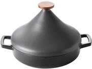 Tajine aus Gusseisen, 26 cm, schwarz - 15140014