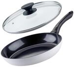 FACKELMANN Bratpfanne Arcadalina - &Oslash;28cm, 2-teiliges Set, Antihaft-Pfanne mit