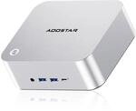 AOOSTAR MACO Mini PC Ryzen 7 H 255(bis zu 4,9GHz) Barebone Mini Desktop Computer Kein