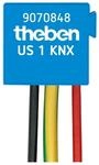 Theben 9070848 US 1 KNX &Uuml;berspannungs-Ableiter Busklemme 