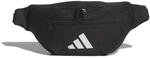 adidas Unisex Essentials Waist Bag Waist Pack, Black/White, One Size