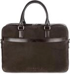 bugatti Diego Aktentasche aus Leder f&uuml;r Herren, Laptoptasche