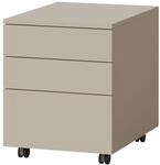 Mirjan24 Container Latkop OM15 f&uuml;r Jugendzimmer (Cashmere) | Rollcontainer...