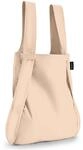 Notabag Original 2 in 1 Rucksack Handtasche (Sand) &ndash; Wasserabweisend,