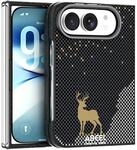 Handyh&uuml;lle Kunststoff f&uuml;r Apple iPhone Duo Motiv Muster Kameraschutz | Magsafe