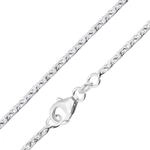 trendor M&auml;nner Halskette 925 Silber Diamantierte Ankerkette 1,75 mm 28806 |...