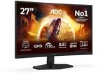 AOC Gaming Monitor CQ27G42FE 27 Zoll WQHD VA Curved Schwarz | Curved, 1MPRT /...