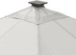 Ersatz-Dachtextil f&uuml;r Solarpavillon LINA 3 x 3 m | wasserabweisende...