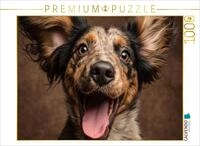 Puzzle &middot; Ohren hoch f&uuml;r Pure Lebensfreude | Ein Blick, der jedes Herz im Sturm