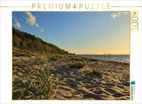 Puzzle &middot; Strand bei Barendorf mit D&uuml;nengras | Ein Motiv aus dem Kalender