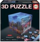 Educa - 3D Puzzle NY Skyline Panorama | Das Challenge Cube Puzzle mit 216 Teilen 