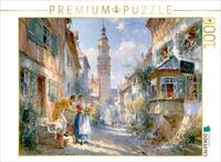 Puzzle &middot; Biedermeier, solche Avancen k&ouml;nnen Herzen &ouml;ffnen | 1000 Teile &middot;