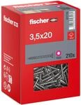 fischer Spanplattenschraube PowerFast II 3,5 x 20 Senkkopf TX20 A2 210 ST 