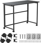 Maclean MC-1250 Klappbarer Mobiler Schreibtisch 100x50 cm Stahlgestell 50 kg