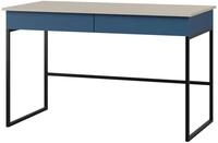 Mirjan24 Schreibtisch Latkop OM10 f&uuml;r Jugendzimmer (Meerblau) | Arbeitstisch...