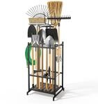 VEVOR Gartenger&auml;te St&auml;nder 440x405x760mm Ger&auml;tehalter aus Metall Schwarz 