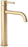 Rea Waschtischarmatur LUNGO BRUSH GOLD HAUT Wasserhahn Bad Badarmatur aus...