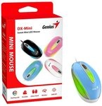 Genius USB-Maus DX-MINI Flashing LED BLAU