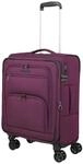 Travelite Handgep&auml;ck Koffer CUBIS, 55x40x23 cm, 43&ndash;51 l, mit TSA-Schloss | kleiner