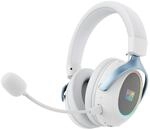 EPOMAKER GX1 Wireless Gaming Headset for PS4/PS5/Switch, 70Hr+ (Wei&szlig;) | Gaming