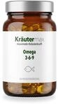 Kr&auml;utermax Omega 3-6-9 Kapseln, Fisch&ouml;l, Lein&ouml;l, Sonnenblumen&ouml;l, 90 St&uuml;ck