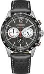 Citizen Eco-Drive Herrenuhr Edelstahl, Schwarz, 39.9 mm, CA4717-06E | Analog