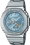 Casio G-Steel GM-2110D-2AER Herrenuhr Analog-Digital Quarz mit Edelstahl-Geh&auml;use und