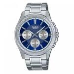 Casio Herrenuhr Multifunkion Stahl/Dunkelblau MTP-1375PD-2A1VEF