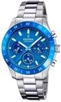 Festina Analoge Herrenuhr und Damen | Quarzwerk Chronograph, Robustes Mineralglas,