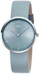 Boccia Titanium Damenuhr 3309-14 Titan 36 mm mit blauem Zifferblatt, Quarz...