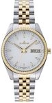 DUGENA Damen-Armbanduhr, 4461033, Venetia, Quarz, wei&szlig;es Zifferblatt,