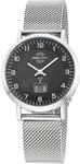 Master Time Funk Quarz Damen Uhr Analog-Digital mit Edelstahl Milanaise Armband