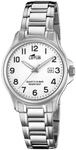 Lotus Damenuhr Analog aus Edelstahl 316l Silberfarben | Quarzwerk,