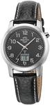 Master Time Funk Quarz Damen Uhr Analog-Digital mit Leder Armband MTLA-10577-24L