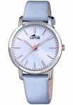 Lotus Damen Uhr Analog aus Leder - Quarzwerk - Mineralglas hochresistent - 5 ATM