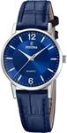 Festina Damenuhr Analog aus Leder Blau | Quarzwerk, Damenuhren, Widerstandsf&auml;higes