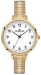 Dugena Damen-Armbanduhr 4461093 Fiona, Quarz, wei&szlig;es Zifferblatt, Edelstahl,