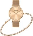 JACQUES LEMANS Damen-Uhren-Sets Analog Quarz