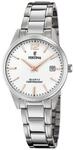 Festina Damenuhr Analog aus Edelstahl 316l Silberfarben | Quarzwerk,