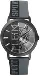Plein Sport Herren Uhr Analog Quarz Legend PSLBA0323 Silikon