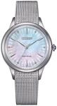 Citizen Eco-Drive Damenuhr, Perlmutt Wei&szlig;, 32 mm, EM1150-86D | Eco-Drive Solar,