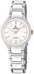 FESTINA Damenuhr Analog Edelstahlarmband Wei&szlig; Ceramic Armbanduhr F20752/1 