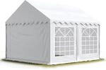 TOOLPORT Party-Zelt Festzelt 3x4 m Garten-Pavillon -Zelt PVC Plane 700 N in...